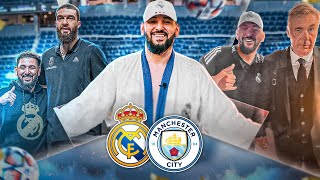 VLOG REAL MADRID VS MAN CITY DEMIE FINALE LDC ( JE RENCONTRE ANCELOTTI)