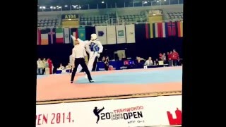 Taekwondo Chempionship 2014 Merab Shukakidze Georgia