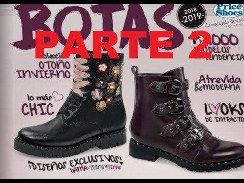 catalogo de botas Price shoes Mujer 2018 parte 2) - YouTube