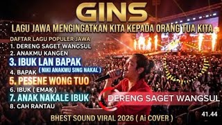 GINS - IBUK LAN BAPAK, ANAK NAKALE IBUK, PESENE WONG TUO [LAGU VIRAL TIKTOK 2026] BEST AI COVER