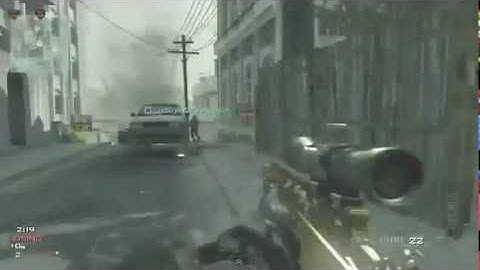 MW3 720 NO SCOPE ACROSS MAP