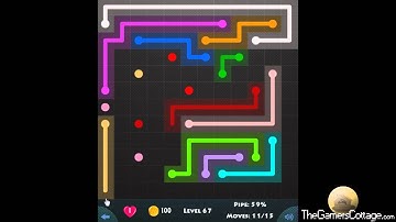 Flow Game Level - 937 [12x12] Jumbo Pack Connect the Dots