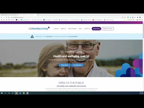 UQHL online booking demonstration