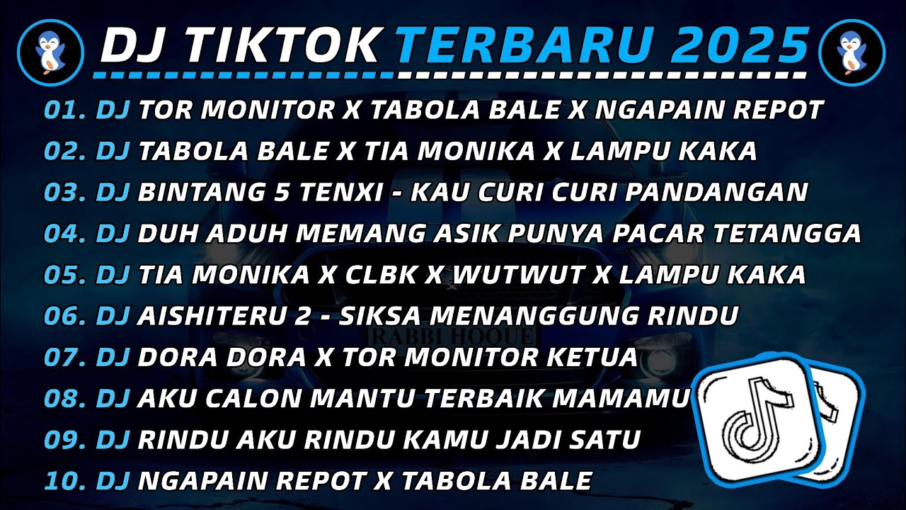 DJ TIKTOK TERBARU 2025 🎧 DJ TOR MONITOR X TABOLA BALE X NGAPAIN REPOT 🎵 DJ TABOLA BALE X TIA MONIKA
