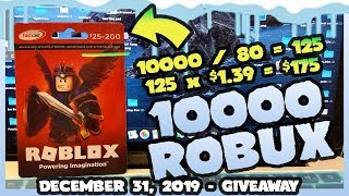 ROBLOX CHOOSE THE RIGHT GIFT CARD, WIN $10,000 ROBUX!! (IRL) 