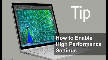 Surface Book Tip:  How to enable High Performance