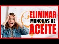 ¡Cómo eliminar las manchas de aceite de la ropa fácilmente!