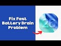 How To Fix Fast Battery Drain Problem On iPhone | Fix iPhone Battery Draining Fast | Battery Saving