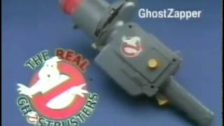 GhostZapper Real Ghostbusters Kenner Toy Commercial