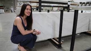 Quartzite Countertop Color: White Macaubas