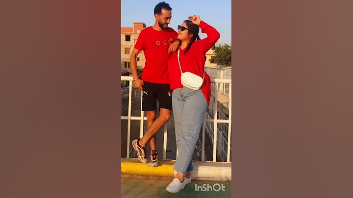 هاجر جيجا اول مرة مع زوجها في شهر العسل 😍❤