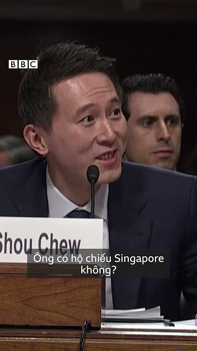 CEO TikTok phủ nhận liên quan đến Đảng Cộng sản Trung Quốc #bbcnewstiengviet #trungquoc #tiktok