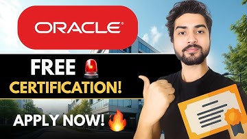 Oracle Race to Certification 🔥 ₹25,000 Worth Certificates for FREE