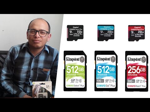 MicroSD Kingston Canvas Select Plus