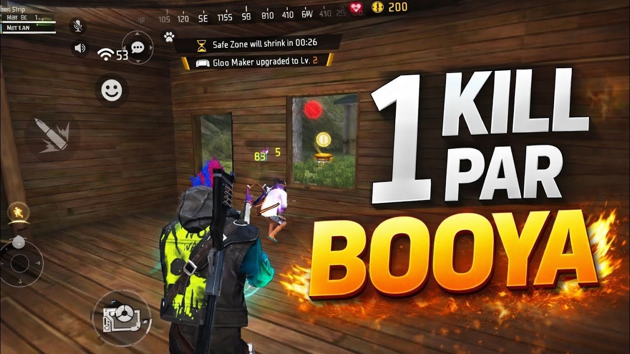 1 kill par kiya BOOYAh #freefire @Nayangamer-07 #booyah - YouTube