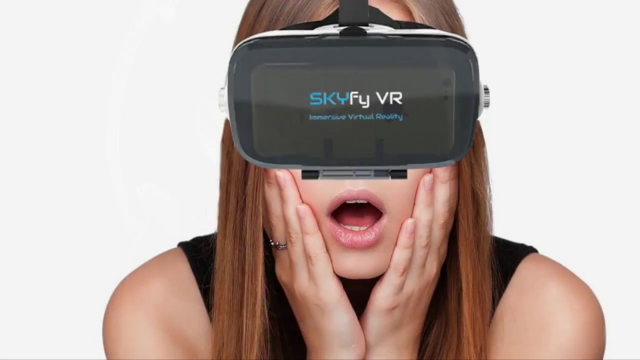 SKYFY VR Virtual Reality Glasses 3D movie VR glasögon VR glasses hd720
