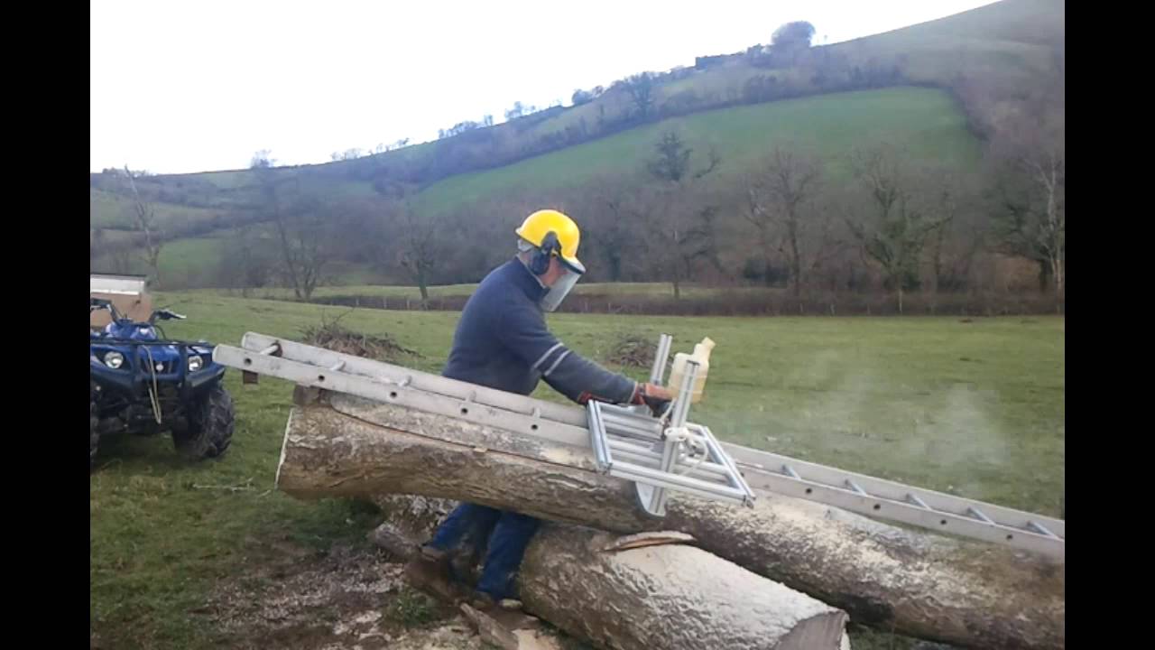 Chainsaw Mill Top Cut YouTube