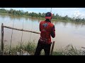 alhamdulilah lama tak mancing sekali mancing dapat ikan patin babon 30kg