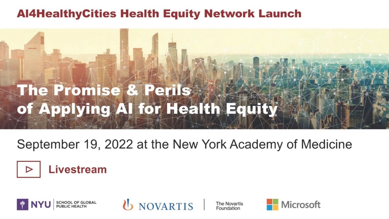 The Promise & Perils of Applying AI for Health Equity - YouTube