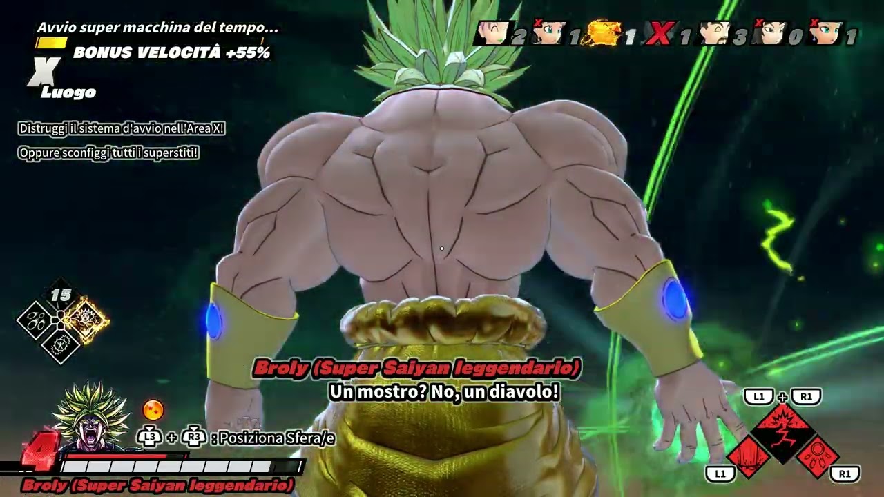 DRAGON BALL THE BREAKERS: Broly (Z) doesn't let anyone escape