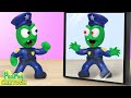 Double Trouble Pea Pea - Police Cartoon - Pea Pea Cartoon