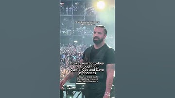 Thumbnail of drake's pride reaction bringing out central cee & dave at wireless