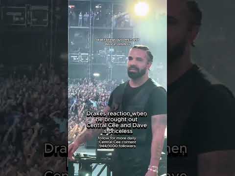 Drakes Pride Reaction Bringing Out Central Cee Dave At Wireless Drakes Pride Reaction Bringing Out Central Cee Dave At Wireless