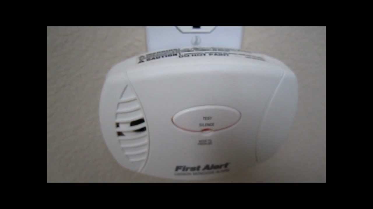 First Alert carbon monoxide detector walk-thru video