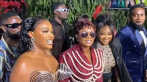 IYABO OJO, FEMI ADEBAYO, ODUNLADE ADEKOLA, OTHERS GRACE MERCY AIGBE'S MOVIE PREMIERE IN LEKKI