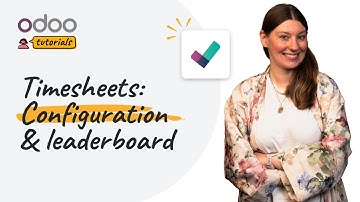 Timesheets: Configuration & leaderboard | Odoo Project & Timesheets
