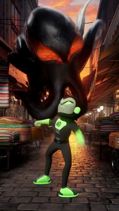 3D BEN 10 Vs A #ai #SPIDER MAN #A