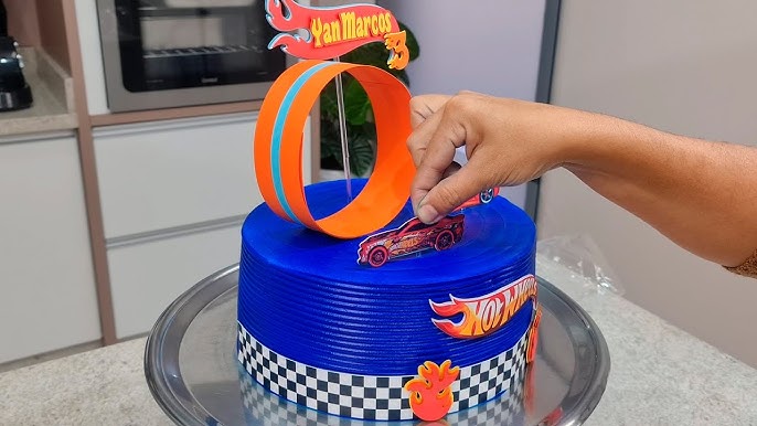 Doce sonhos do sítio: Bolo Moto - Hot Wheels