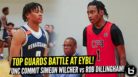 IT'S SHOWTIME! EYBL's TOP GUARDS BATTLE! UNC Commi...