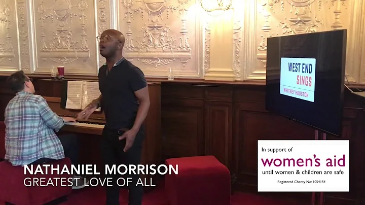Nathaniel Morrison - Greatest Love of All Rehearsal