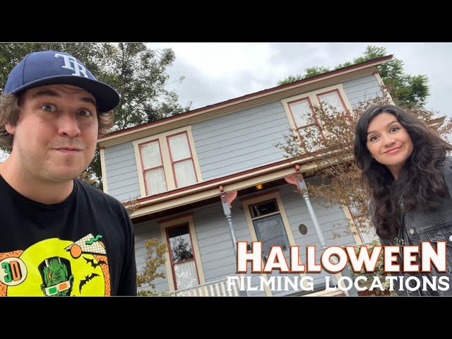 HALLOWEEN (1978) Filming Locations of South Pasadena* + HADDONFIELD Museum TOUR Behind MYERS HOUSE