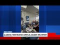 Alabama teen receives critical cancer treatment