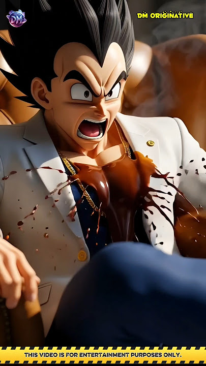 Vegeta Blames Goku for Coffee Spill Big Mistake!😈 Emotional Story | Dragonball Story #shorts #short