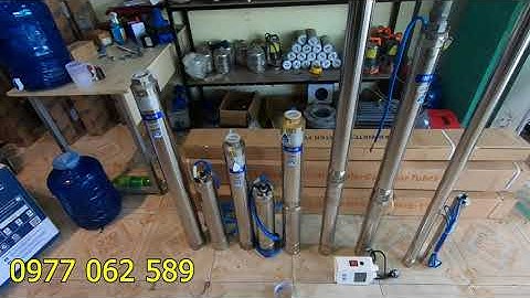 Báo giá bơm hỏa tiễn chuyên dùng cho giếng khoan dòng 2inch 3inch 4inch Công suất 1HP/2HP/3HP