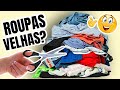 IDEIA DE TRANSFORMAÇÃO DE ROUPAS VELHAS E USADAS | SHOW DE ARTESANATO