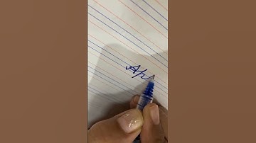 How to write an apple in cursive writing|Cursive writing for beginners | @mankhwrites728