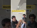 8Lakh/monthly from gym reality 🤯🤯 | Shorts | Influish
