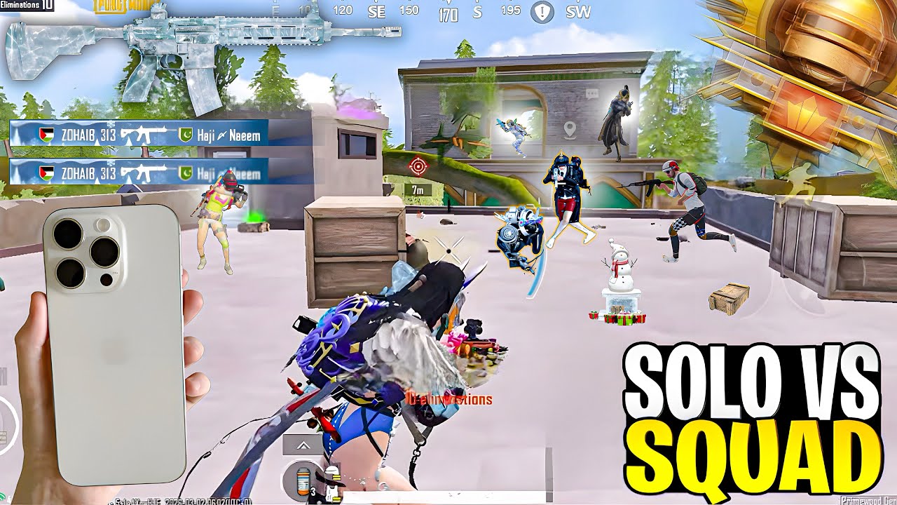 iPhone 14 Pro Max 💀😱 PUBG New Best 120FPS Rush Gameplay • PUBG MOBILE