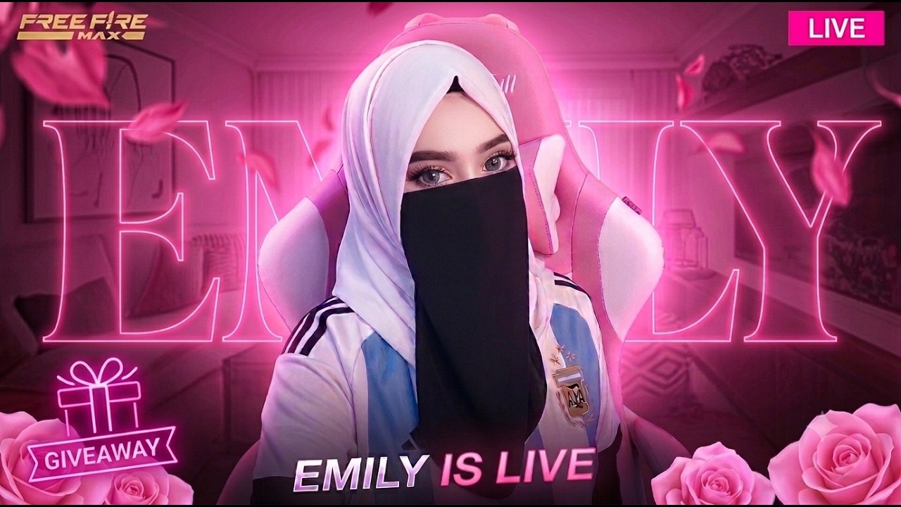 Freefire ফ্রি গিভওয়ে live  Emily Gaming live💥🛑