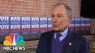 Michael Bloomberg: ‘No Question’ That Trump Is ‘Worried About Me’ | NBC News