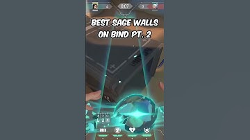 OP Sage Grim Wall For Bind #shorts #valorant