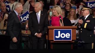Joe Biden's Welcome Home Rally 2017