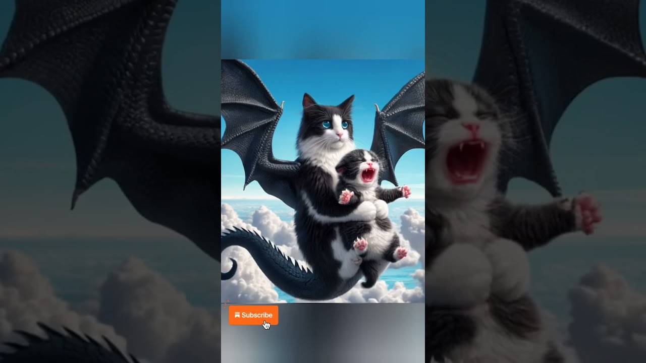 zombie and magical cat 