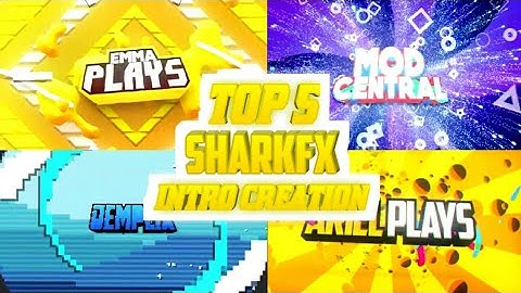 TOP 5 PROFESSIONAL INTRO CREATION BY SHARK FX (INTRO MAKER)