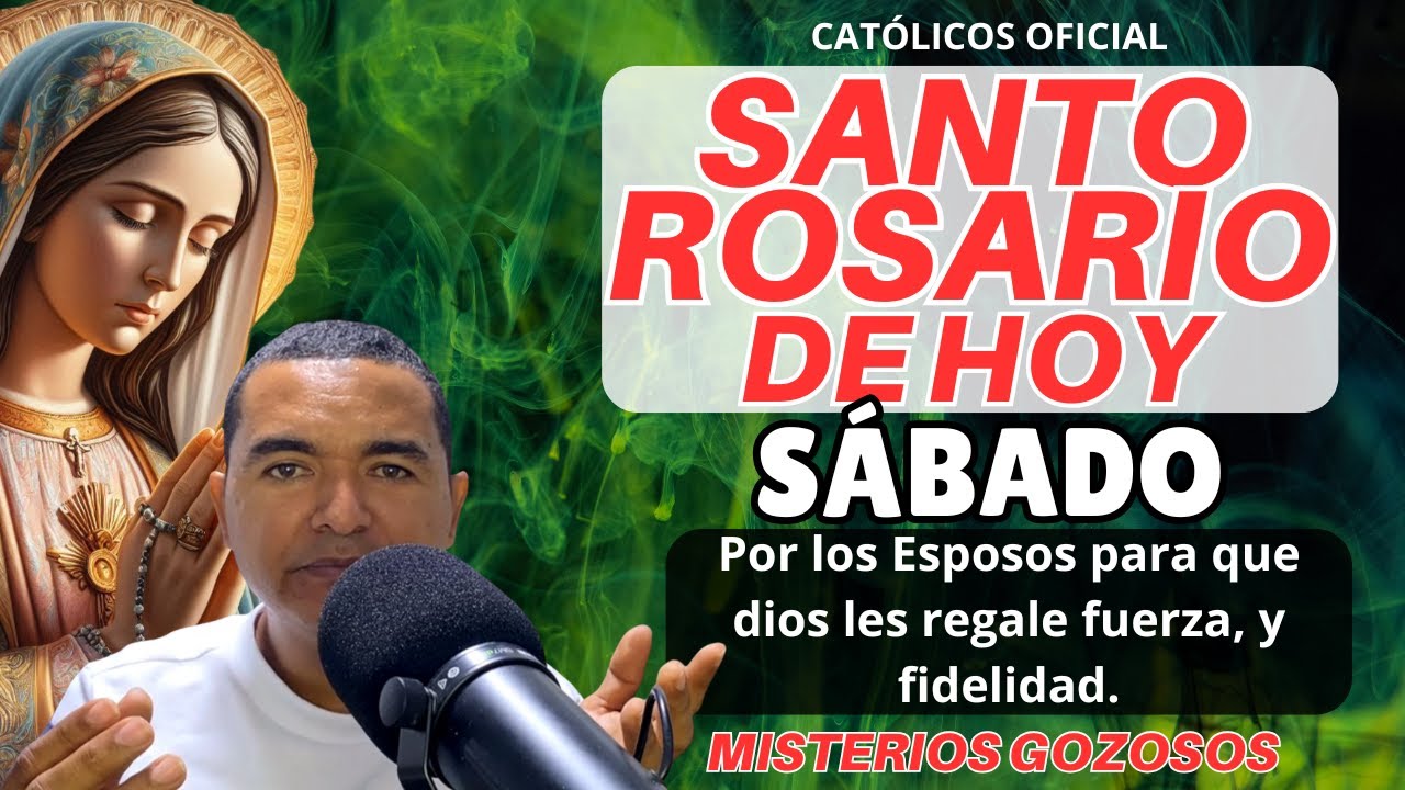 SANTO ROSARIO DE Hoy SÁBADO 28 de FEBRERO de 2026🌷Misterios Gozosos 🌷 SANTO ROSARIO MEDITADO🌹