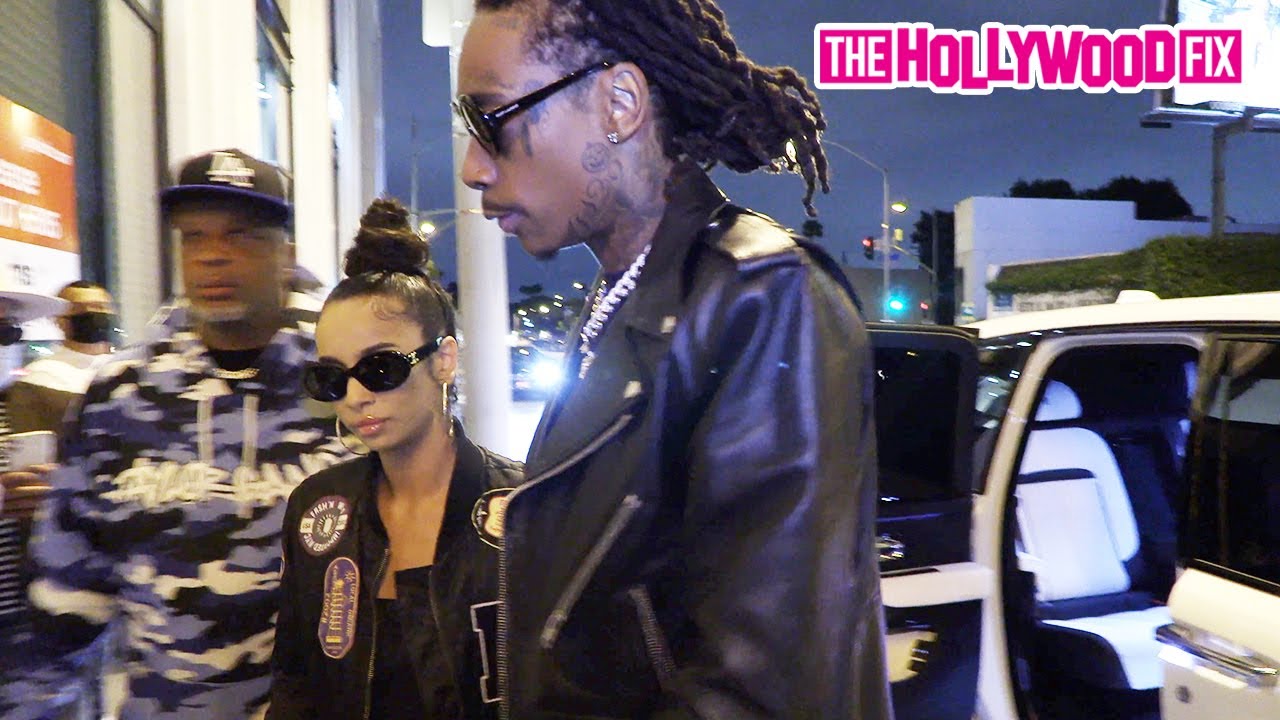 Wiz Khalifa & His Girlfriend Aimee Aguilar Speak On Celebrity Boxing While Arriving To Catch LA